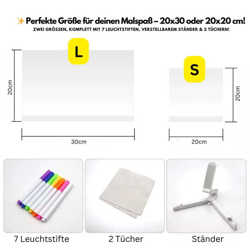 🌟 LumiBoard™ LED Zaubertafel