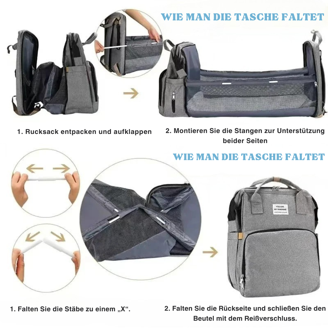MOMLY™ Organizer Bag – Alles auf einen Griff organisiert