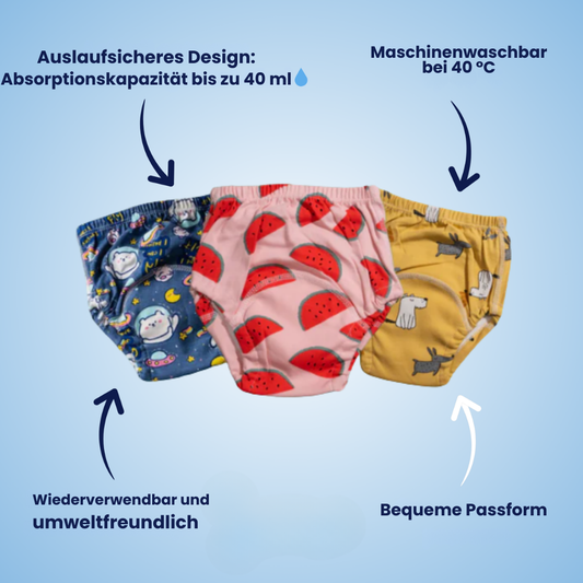 Ziaris Unterwäsche™ – Toilettentraining leicht gemacht