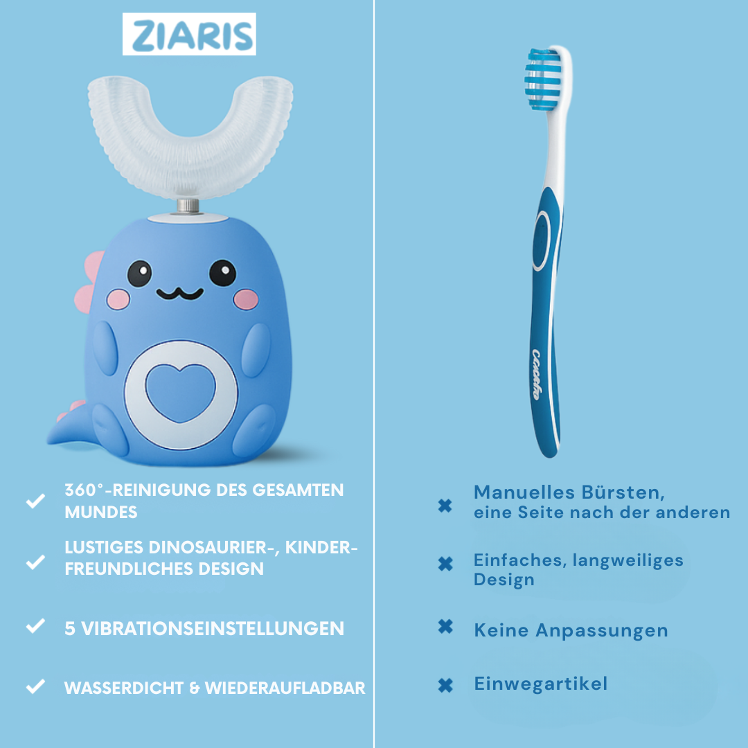 Brushi™ U-förmige 360º-Ultraschallzahnbürste