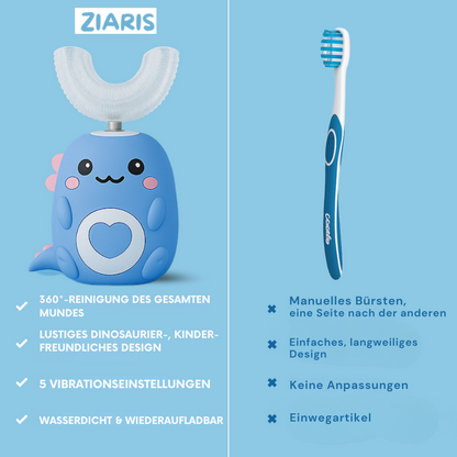 Brushi™ U-förmige 360º-Ultraschallzahnbürste