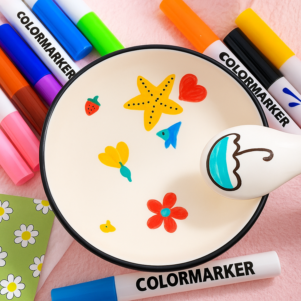 Magic Water Pen™ | Kreative Kunstwerke im Wasser – Wasserfarbe (+ GRATIS Keramiklöffel)