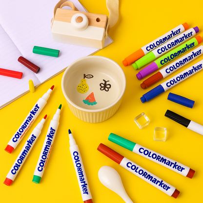 Magic Water Pen™ | Kreative Kunstwerke im Wasser – Wasserfarbe (+ GRATIS Keramiklöffel)