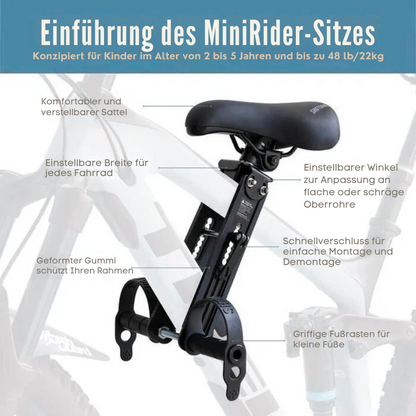MiniRider | Ganz nah bei Ihrem Kind, auf einem gemeinsamen Abenteuer