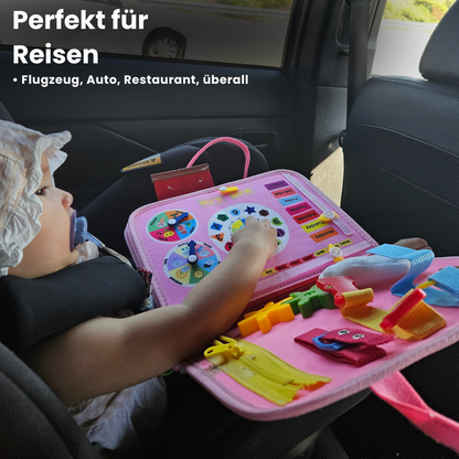 Skillio™ Montessori Busy Bord - Spielerisch schlauer werden