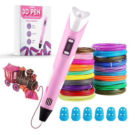 3D-Stift-Starterpaket – 10 Farben Filament
