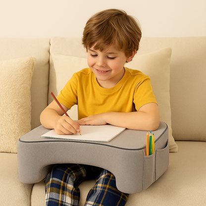 CosiLap™ Kinder Lap Desk – weiches Schreibtischkissen für den Schoß