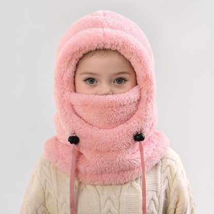 3-in-1 Kinder-Wintermütze – Warmer Schutz von Kopf bis Hals