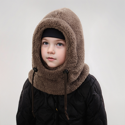 3-in-1 Kinder-Wintermütze – Warmer Schutz von Kopf bis Hals